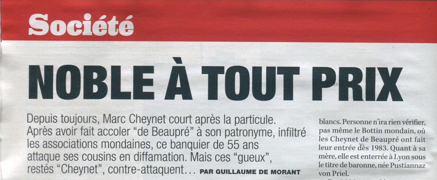 Article de Marianne du 2 novembre 2018